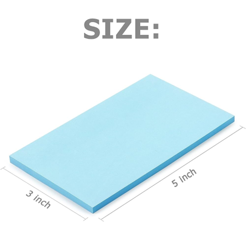 Pad, Note, Size 3 in X 5 in, 1 Ea